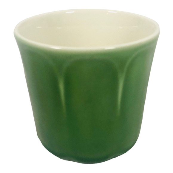 Vintage J & G Meakin Herloom Mugs Set of 2 Green Ceramic Handle Hot Beverages - Picture 6 of 8